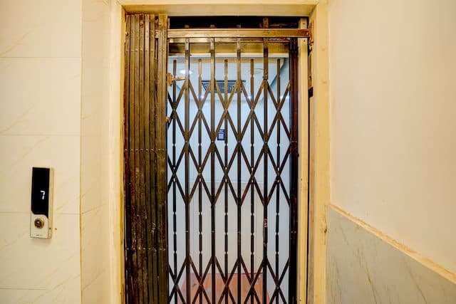 Guest elevator inside the property