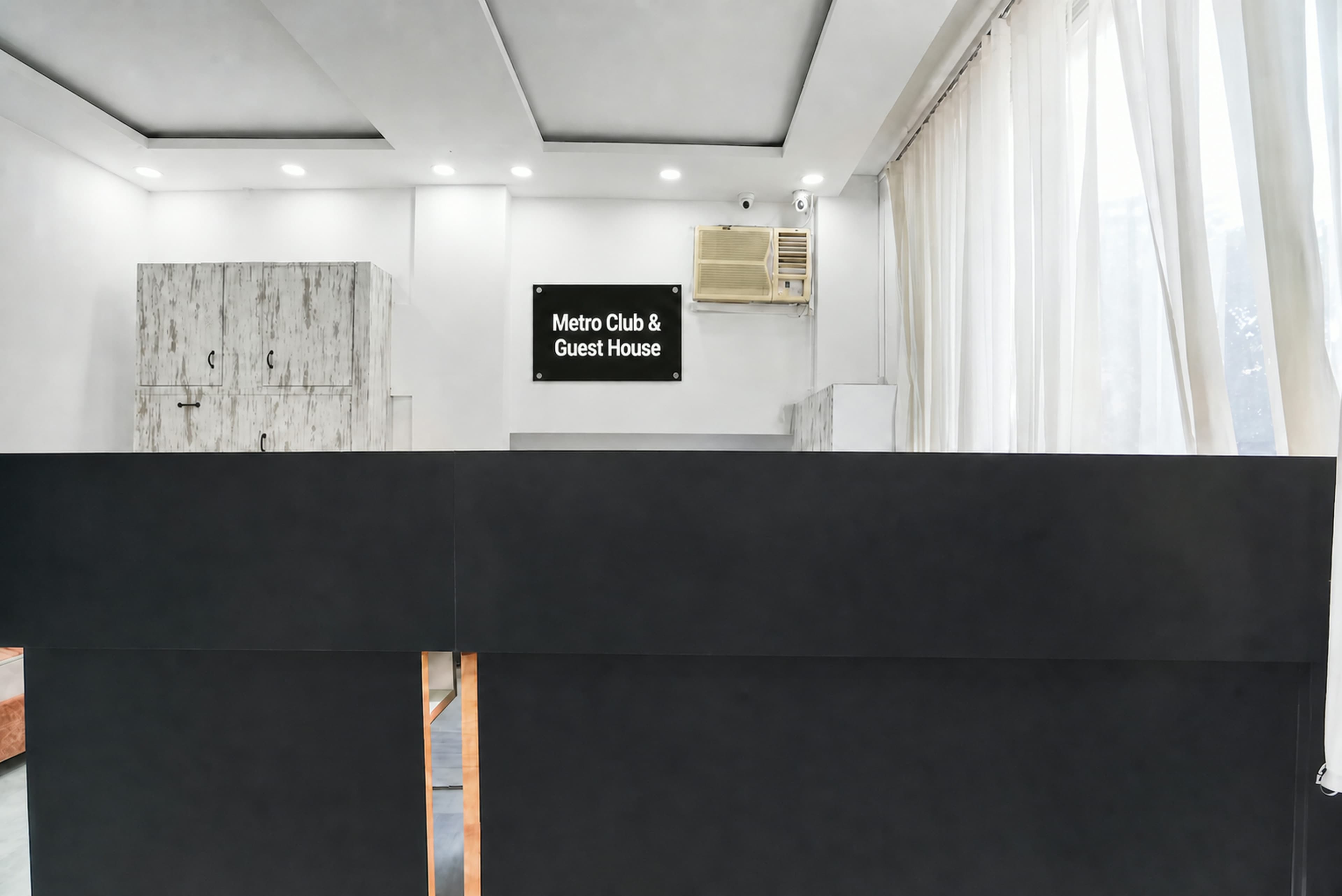 Front-desk area at Metro Club & Guest House